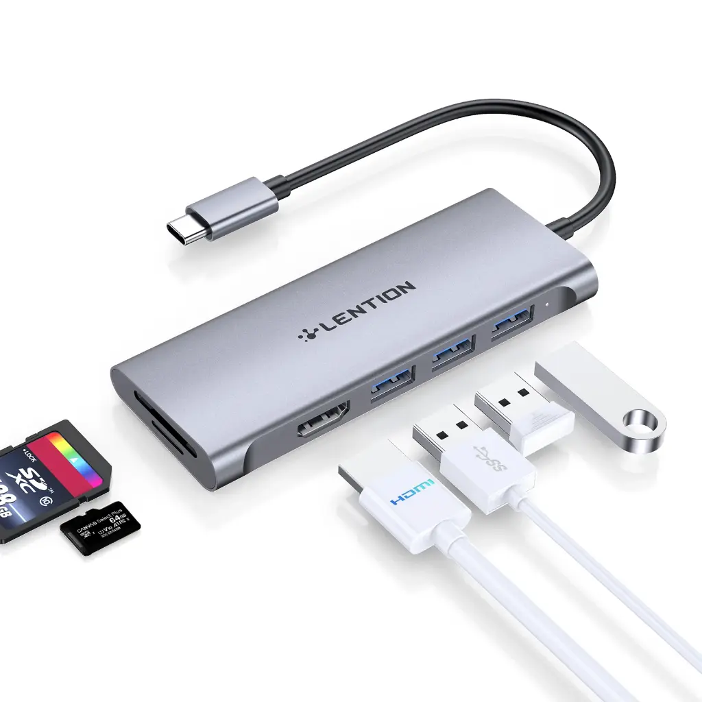 lention usb-c digital av multiport adapter