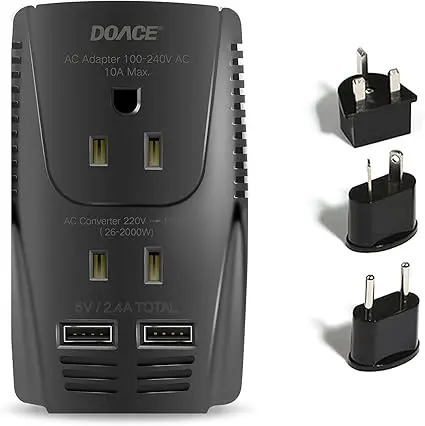 doace 2000w voltage converter  c11