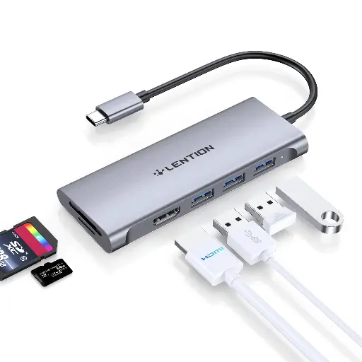 lention usb-c digital av multiport adapter